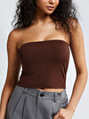 Strapless Braless Tube Tank