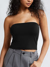 Strapless Braless Tube Tank