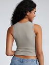 V-Front Sleeveless Bra Tank