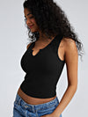 V-Front Sleeveless Bra Tank