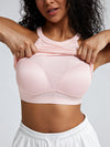 Seamless Ribbed Halter Bra Tank