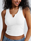V-Front Sleeveless Bra Tank