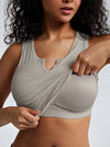 V-Front Sleeveless Bra Tank