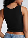 Metal Link Cutout Bra Tank