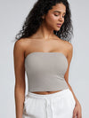 Strapless Braless Tube Tank