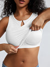 Metal Link Cutout Bra Tank