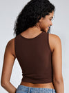 Metal Link Cutout Bra Tank