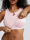 Metal Link Cutout Bra Tank