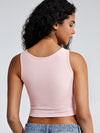 Metal Link Cutout Bra Tank