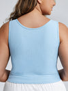 Metal Link Cutout Bra Tank